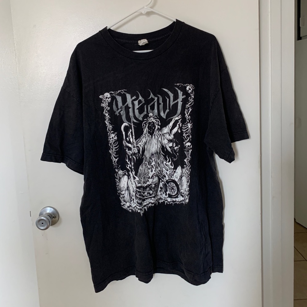 Heavy Skeleton Biker Shirt